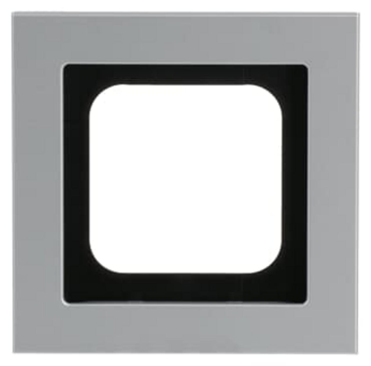 Busch-axcent BJ afdekkingsframe titanium 1721-276