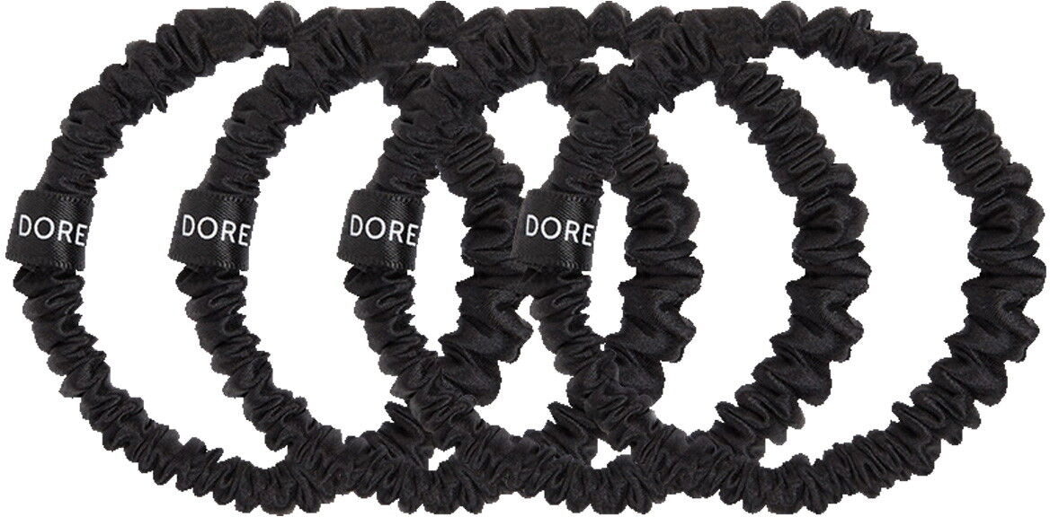 4 Stück Dore & Rose Silk Scrunchie Set