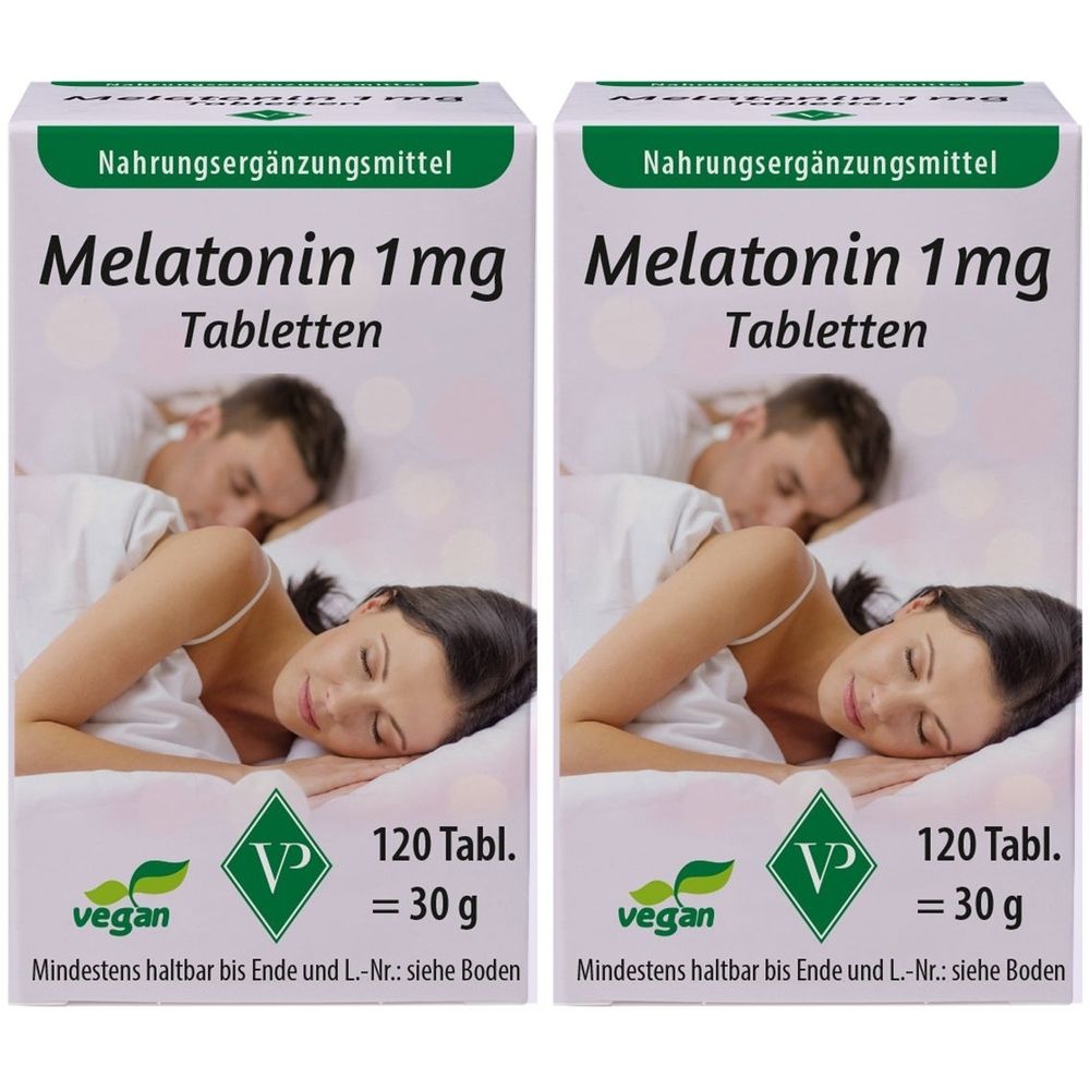 Melatonin 1 mg Tabletten 2x 2x120 St