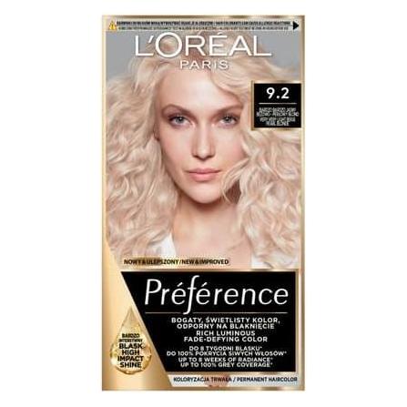 L'Oréal Paris LOR PREFERENCE FERIA 92 Bardzo Jasny Blond& (92 Bardzo Jasny Blond) (0262859)