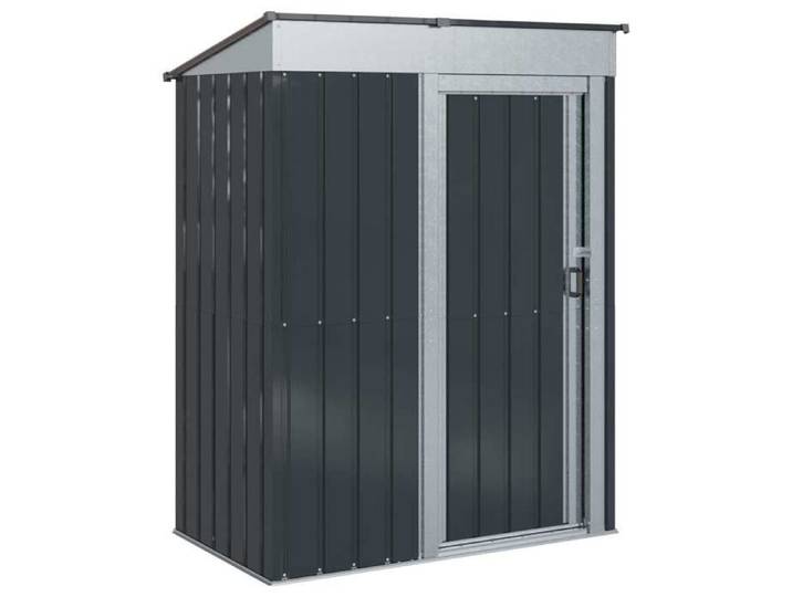 Soldes Flottants Cabanons de jardin 1 PC - SHIELD - Chalet et Jardin/Remise de jardin - Anthracite 137 x 81 x 180 cm Métал 3442