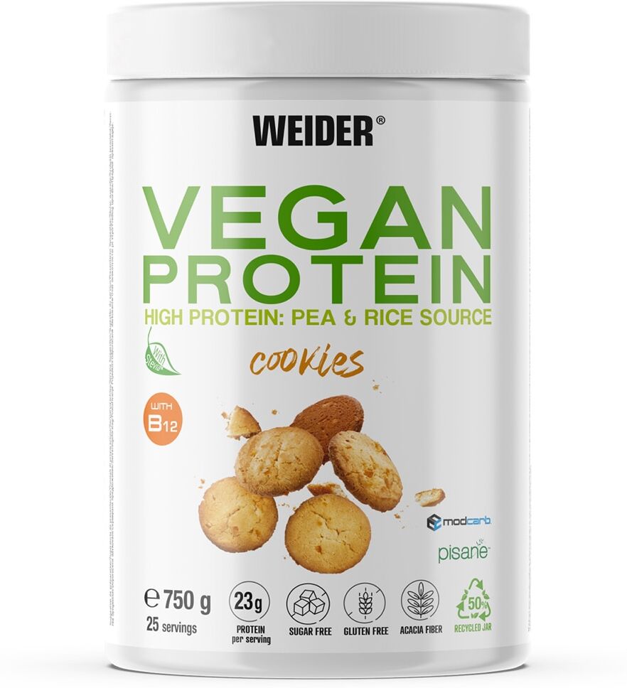 Weider Vegan Protein Cookies 750g .