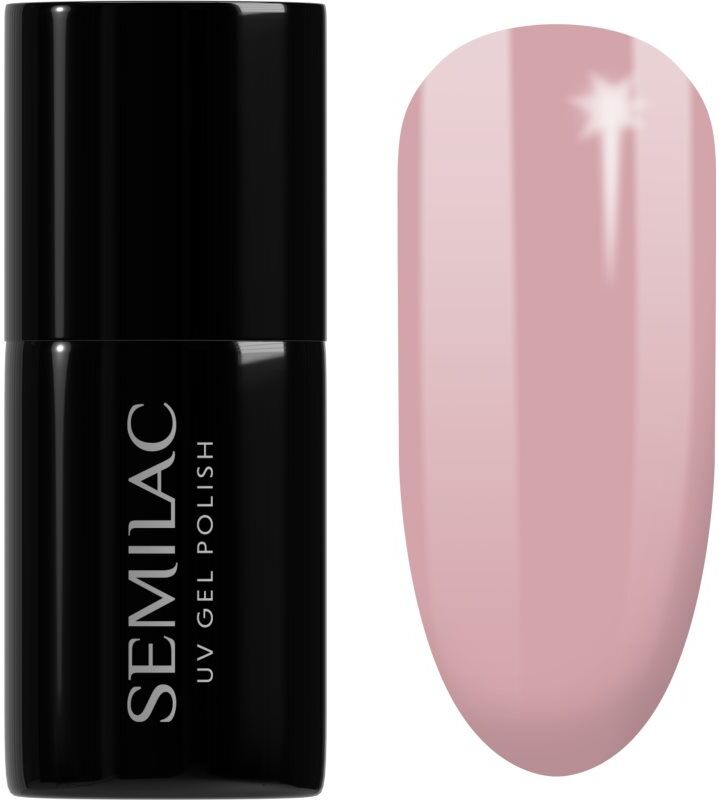Semilac UV Hybrid Allure Gel Nail Polish shade 004 Classic Nude 7 ml