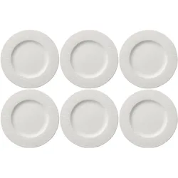 Villeroy & Boch Speiseteller Manufacture Rock blanc, Teller, Weiss