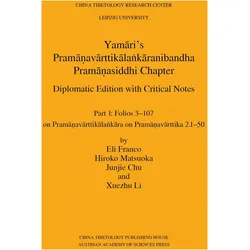 Yam¿ri's Pram¿¿av¿rttik¿la¿k¿ranibandha, Sachbücher von Eli Franco, Xuezhu Li, Hiroko Matsuoka, Junjie Chu