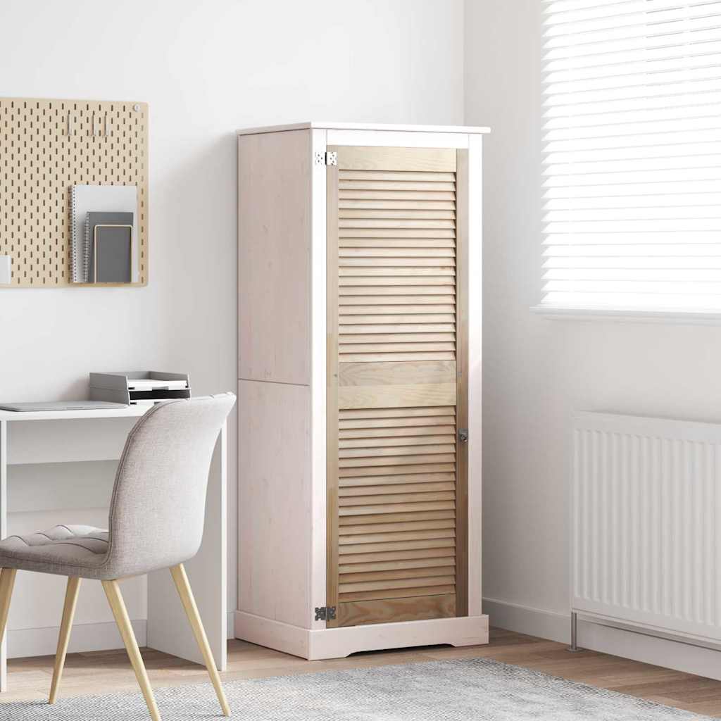 vidaXL Porte de Cabinet avec porte Naturel 140,5 x 49,5 cm