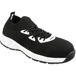 BIG Arbeitsschutz, Sicherheitsschuhe, S1-Sicherheitshalbschuhe Sport schwarz/weiss,Gr.38 (S1, 38)