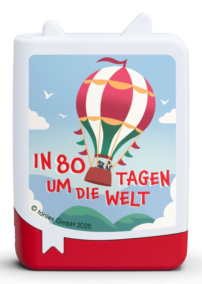 180 min 11002988 Book Tonies: In 80 Tagen um die Welt (Mehrfarbig)