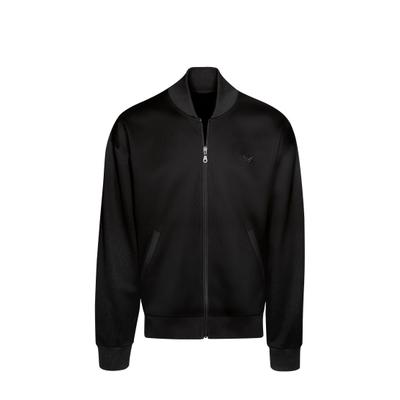 Sweatjacke TRIGEMA "TRIGEMA Collegejacke in weicher Sweat-Qualität", Damen, Gr. S, schwarz, Sweatware, 70% Baumwolle, 30% Polyester, Basic, Sweatjacken Sweatjacke