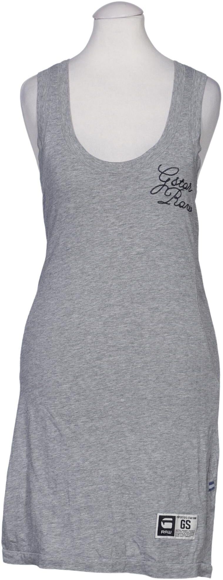 G Star RAW Damen Kleid, Grau, Gr. S, Baumwolle - Second Hand