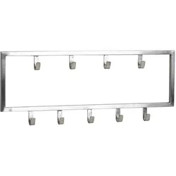 Wandgarderobe Wohnling ca. 50x20x4 cm Silberfarben