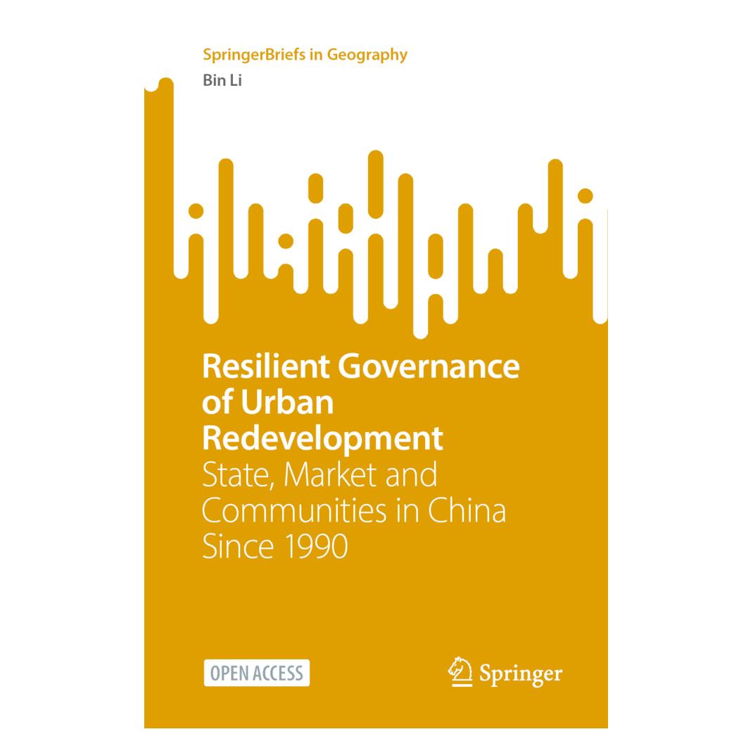 Springer Resilient Governance of Urban Redevelopment (Englisch, Softcover, Bin Li) (56947991)
