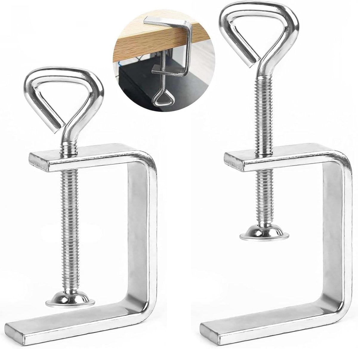 Set van 2 Heavy Duty C-klemmen voor houtbewerking en doe-het-zelf projecten