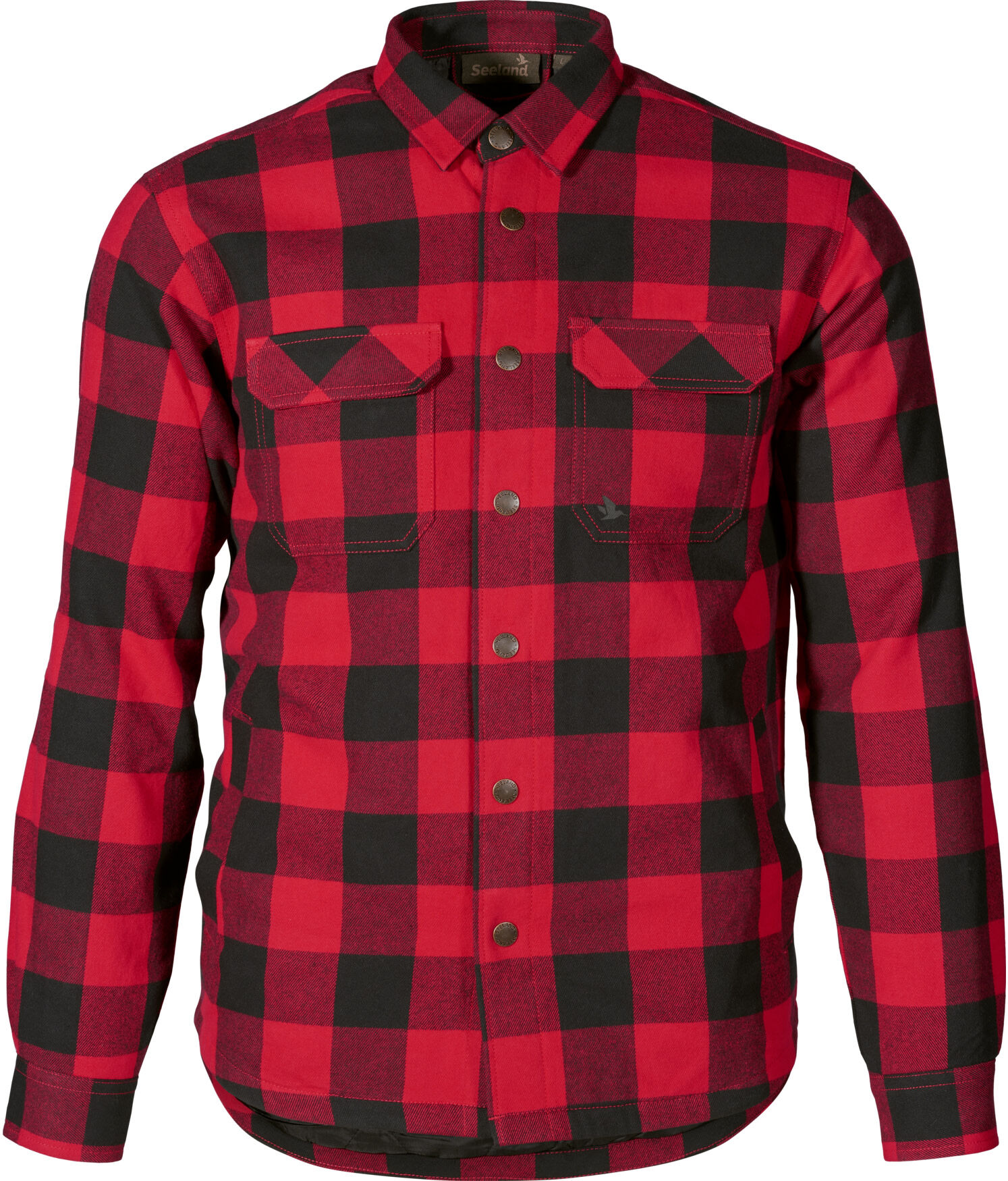 Seeland Men's Canada Shirt Red Check S