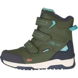 TROLLKIDS Kids Lofoten Winter Boots XTS, Größe 29 in Grün Grün