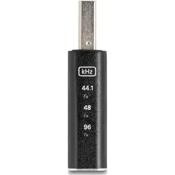 Delock USB Gaming DAC 24 Bit / 96 kHz High Res Audio (USB, USB 2.0), Soundkarte, Schwarz