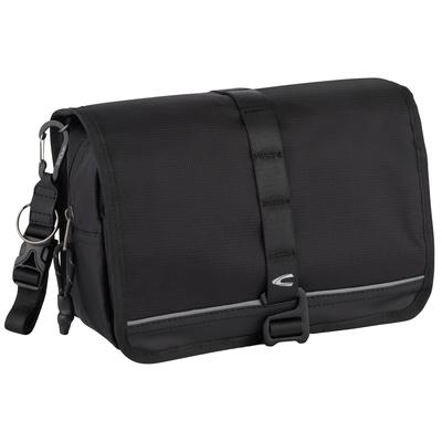 Kulturbeutel CAMEL ACTIVE "Connect", Damen, Gr. B/H/T: 26cm x 20,5cm x 8,5cm, schwarz, Nylon, beschichtet, clean, unifarben, Taschen Kulturbeutel, perfekt durchdachtes modulares Reisetaschensortiment in vielen Styles