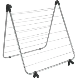 Metaltex Türwäschetrockner, Wäscheständer, Schwarz, Grau