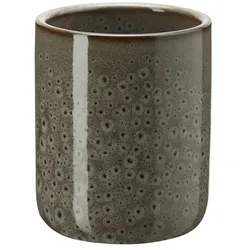 Zahnputzbecher  Oviedo für Gray & Jones ¦ grau ¦ Keramik ¦ Maße (cm): H: 9,5  Ø: 7.5