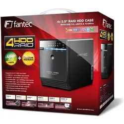 Fantec Qb-35rfeu3, NAS, Schwarz