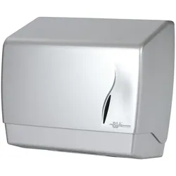 Papierspender 500 Blatt Handtuchspender Papierhandtuchspender Box Silber matt