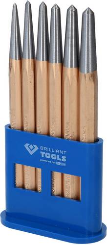 Brilliant Tools Körner-Satz, 6-tlg BT085080