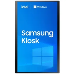 Samsung KM24C-5 Kiosk-Design 61 cm (24") LED 250 cd/m2 Full HD Weiß Touchscreen Eingebauter Prozessor Windows 10 IoT Enterprise 16/7