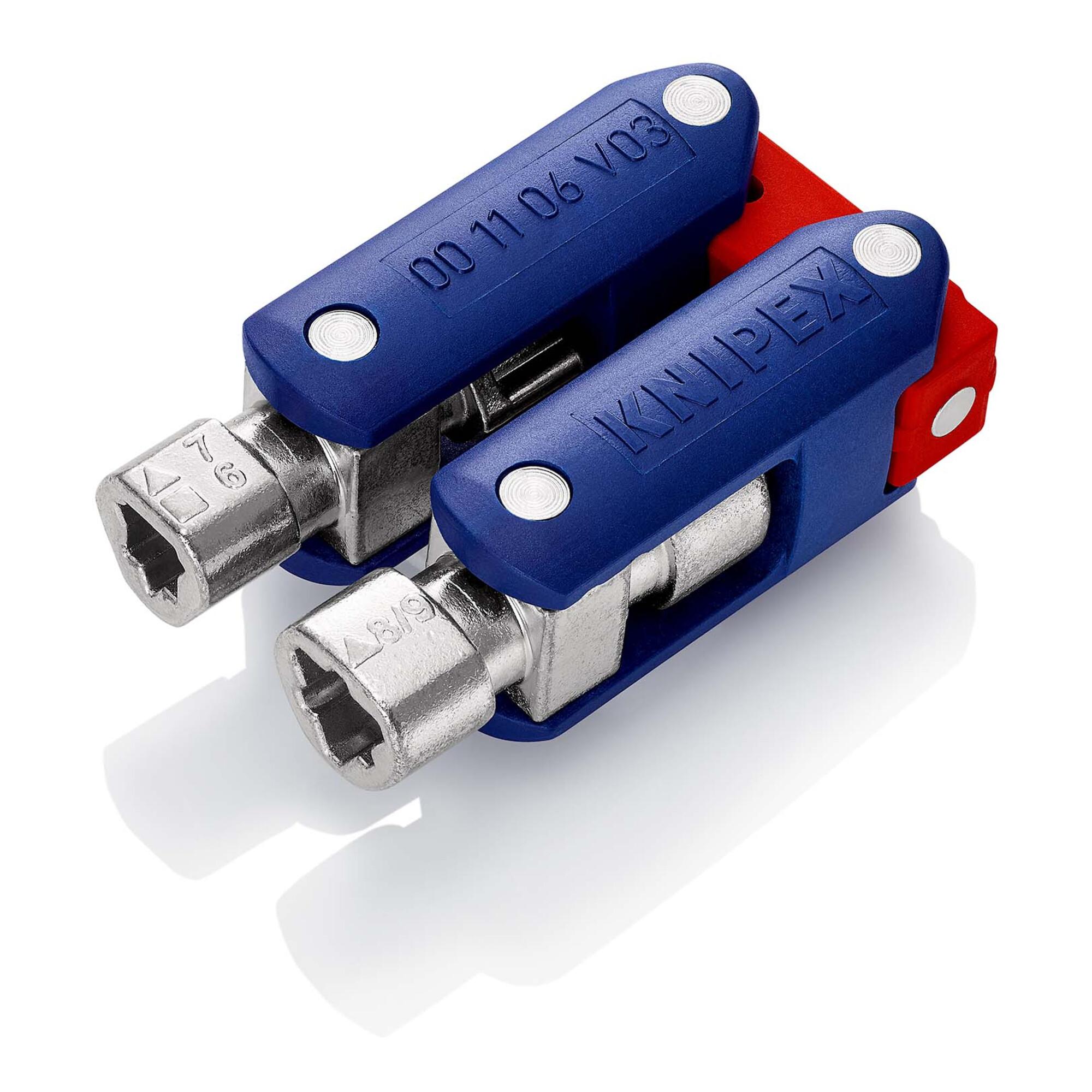 KNIPEX 00 11 06 V03 Schaltschrankschlüssel Double-Joint 62 mm)