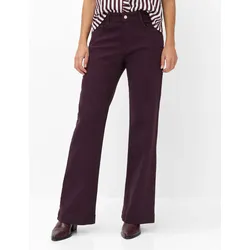 Brax Damen Five-Pocket-Hose Style MAINE BLACKBERRY VIOLET, denim dunkles lila, Gr. 36K