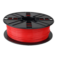 Ampertec 3D-Filament PLA feuerrot 2.85mm 1000g Spule 3DPLA1000RED3AM