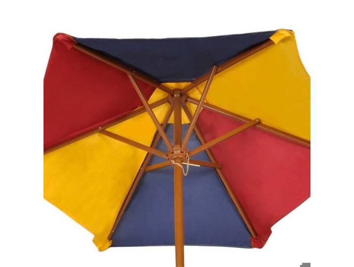 Table et bancs de pique-nique avec parasol pour enfants Bois_2 ans garantie_97017