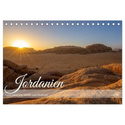 Jordanien - Land zwischen Antike und Moderne (Tischkalender 2027 DIN A5 quer), CALVENDO Monatskalender