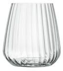 Luigi Bormioli Optica 15.25 Ounce Stemless Glass, Set of 4 - 15.25 ounce