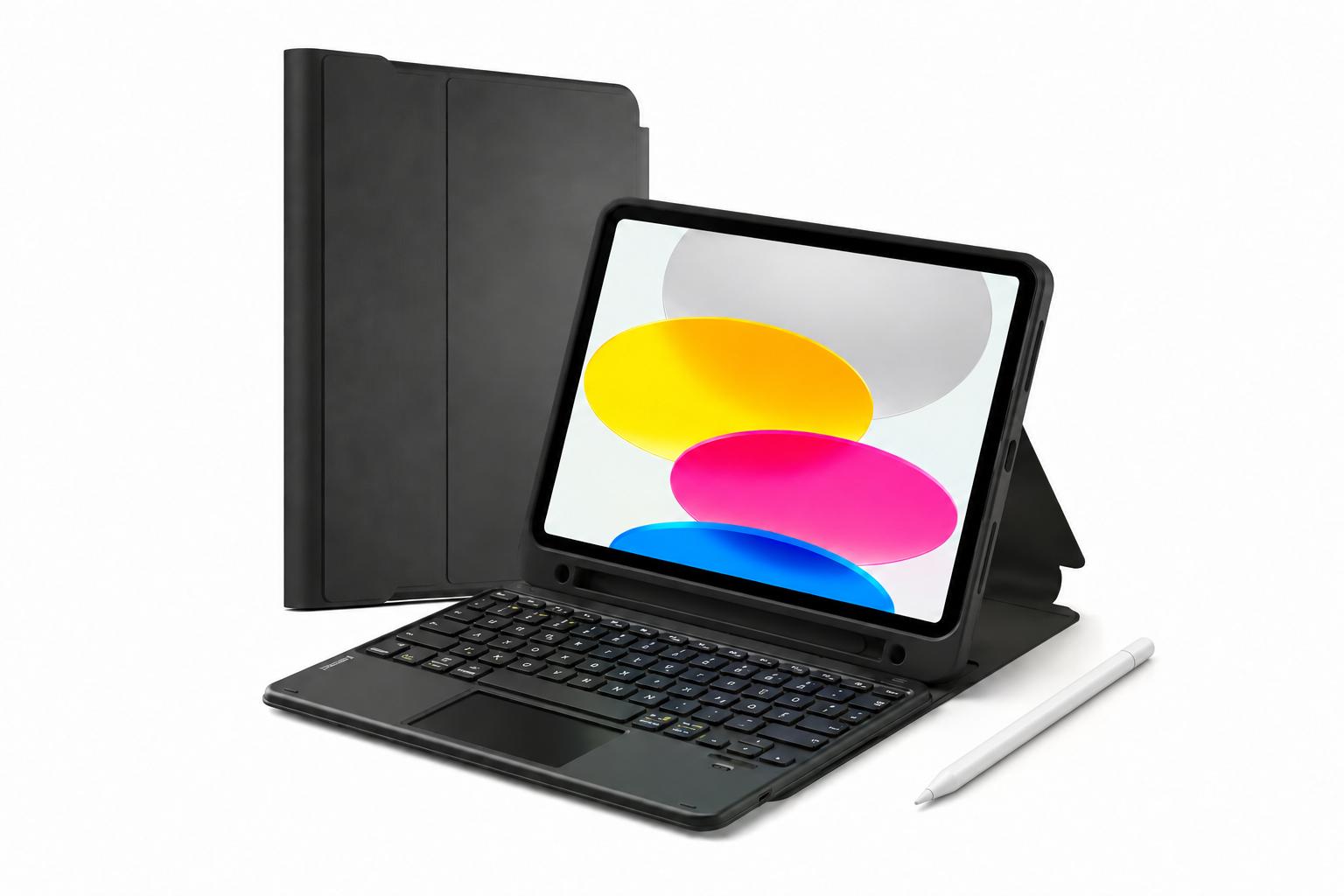 Apple iPad 11" / A16 Chip / 2360 x 1640 Pixel / 128 GB / iPadOS 18 / Blau / Bundle mit Hülle & Stift