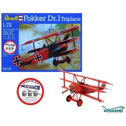Revell Starter Kit Fokker DR.1 Triplane 74116