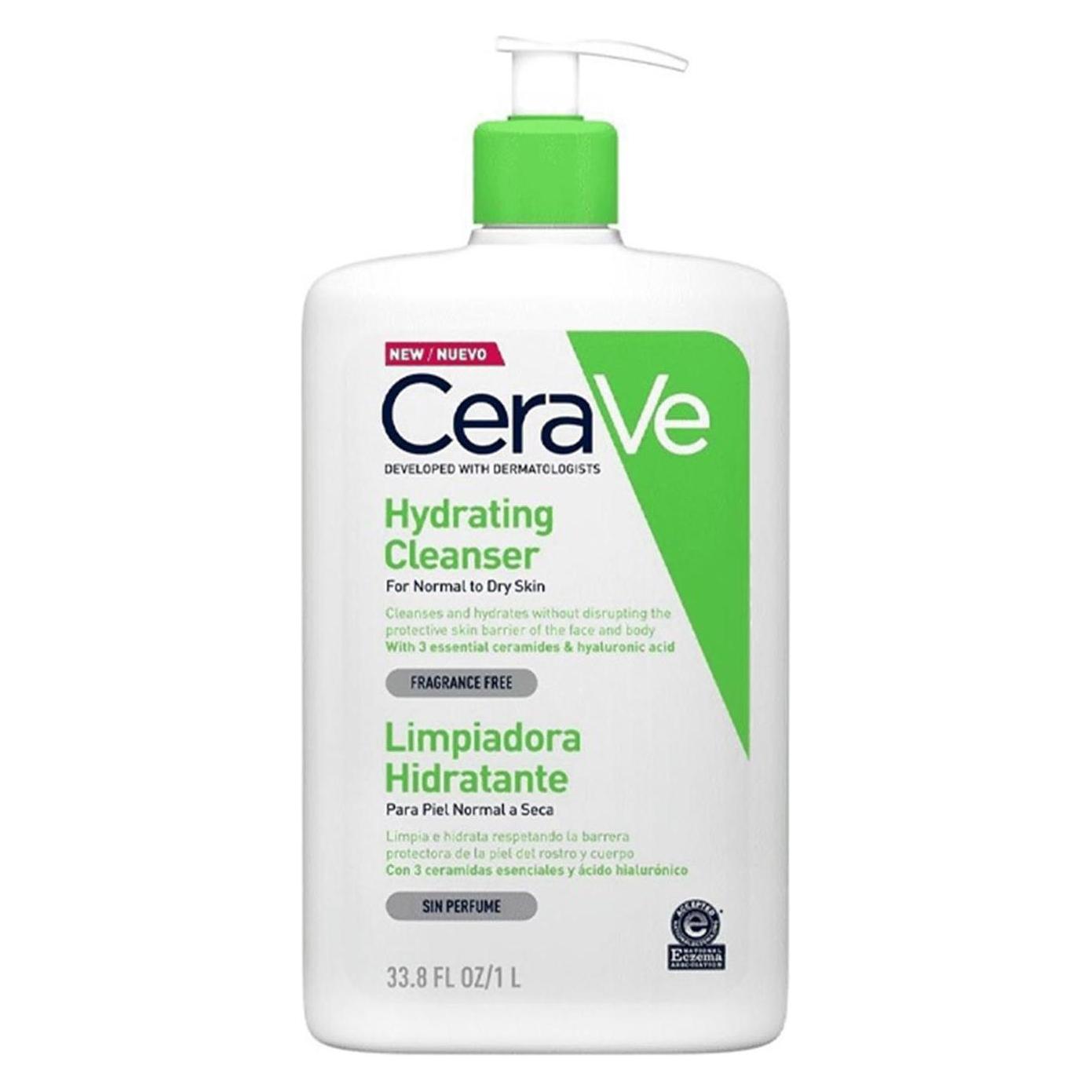 CeraVe Hydrating Cleanser (1000 ml) (3337875598767)