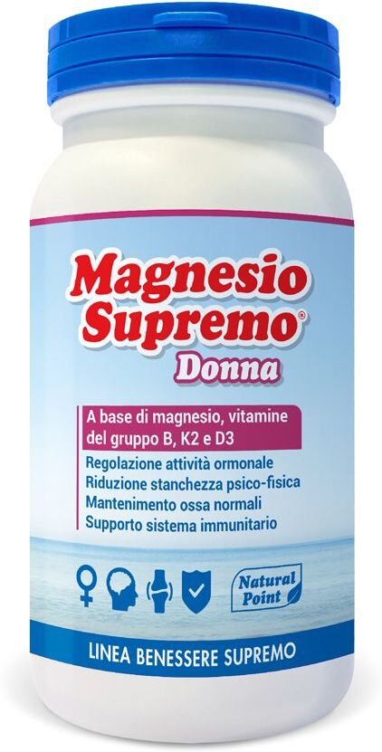 NATURAL POINT Srl Natural Point, Magnesio Supremo Donna, 150 g