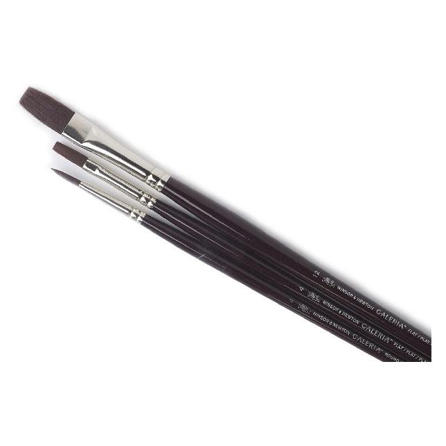 Winsor & Newton Galeria brush set long handle 3pcs ass. v.1 (5790609)