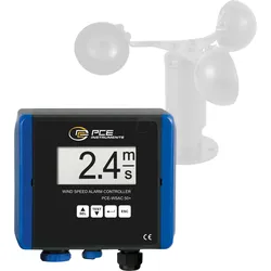 PCE WSAC 50+24 - Windgeschwindigkeitsmesser mit Datenlogger 24V PCE-WSAC 50+ 24