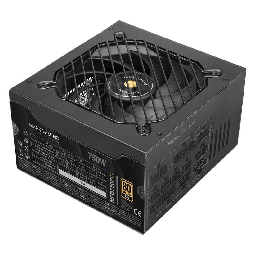 Mars Gaming MPB750PSI Vollmodulares Netzteil (750 W) (TACMARS-MPB750PSI)