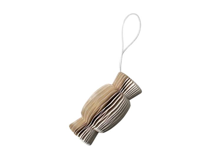 DBKD Paper candy kersthanger Beige