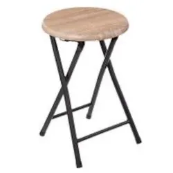 Klappbarer Holzhocker Ibor