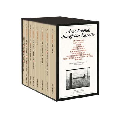 Bargfelder Ausgabe. Studienausgabe der Werkgruppe I: Romane, Erzählungen, Gedichte, Juvenilia, Set von Arno Schmidt, Suhrkamp, 978-3-518-80350-9
