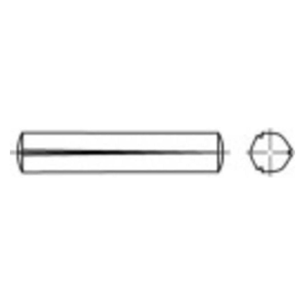 Toolcraft Kegelkerbstift (Ø x L) 10 mm x (136031)