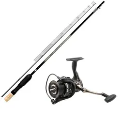 Guru Set A-CLASS Reel 4000/A-Class Mini Method Feeder 11", 335cm / 1-50g