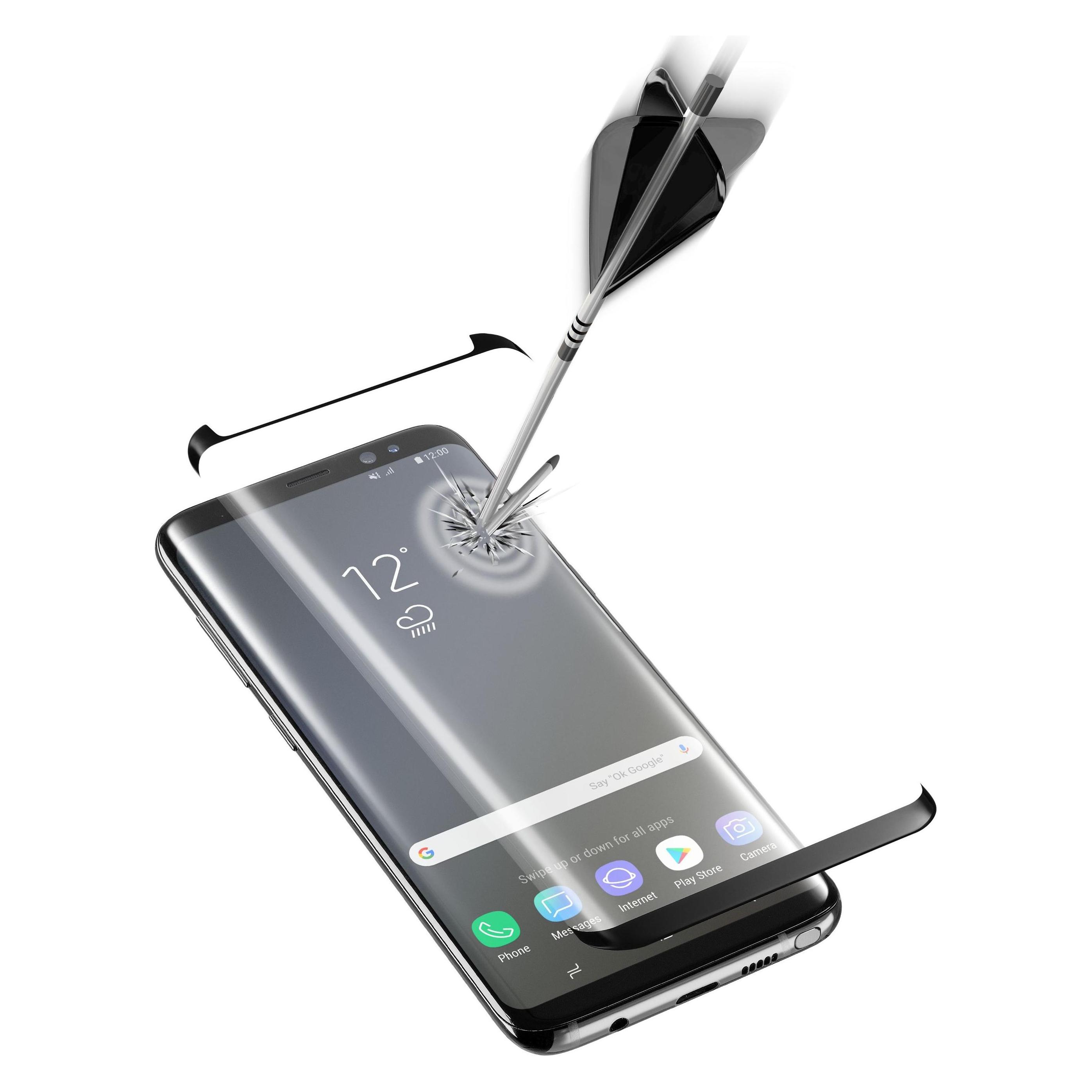 Cellularline Second Glass Curved (1 Stk., Samsung Galaxy Note 9) (TEMPGCUNOTE9K)