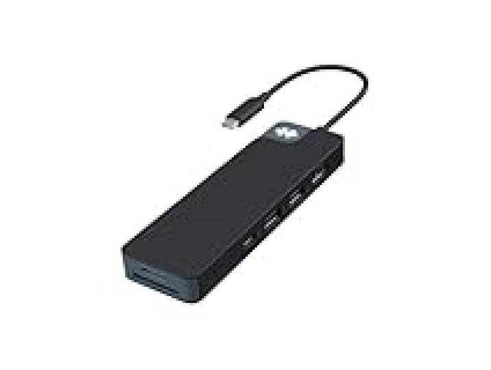 HyperDrive Flex 8 Port USB-C Hub Black