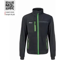 Upower,  Sweatshirt Asphalt Grau Grün Grösse XL (XL)