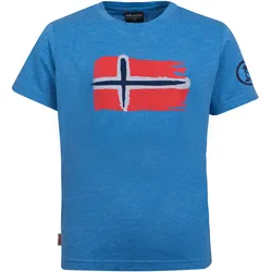 Trollkids Kinder Oslo T-Shirt - 92 - navy/blue