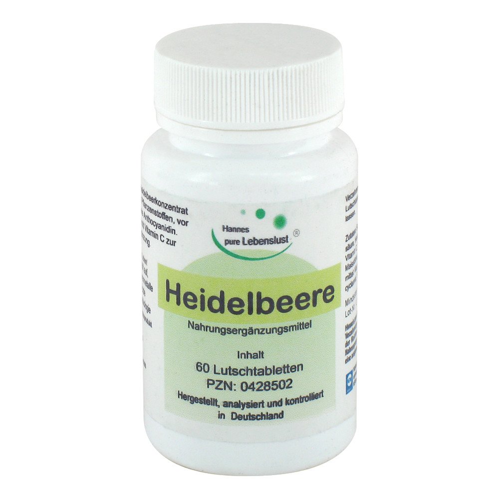 G & M Naturwaren Import GmbH & Co. KG Heidelbeer Augen Tabletten 00428502